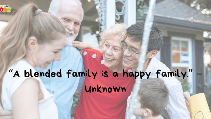 A blended family is a happy family