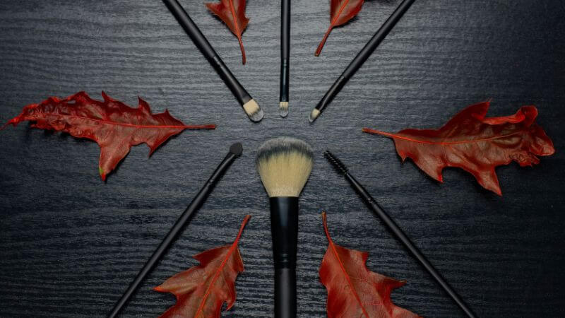 Fall makeup accessories