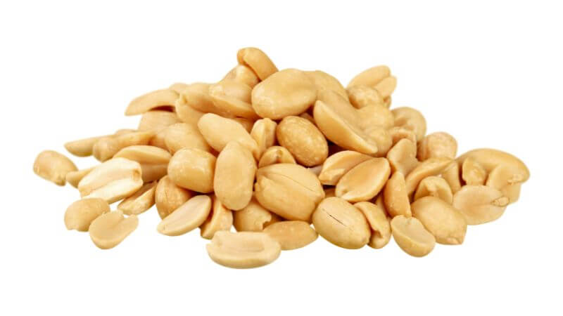 peeled peanuts