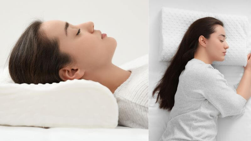 Memory foam pillows