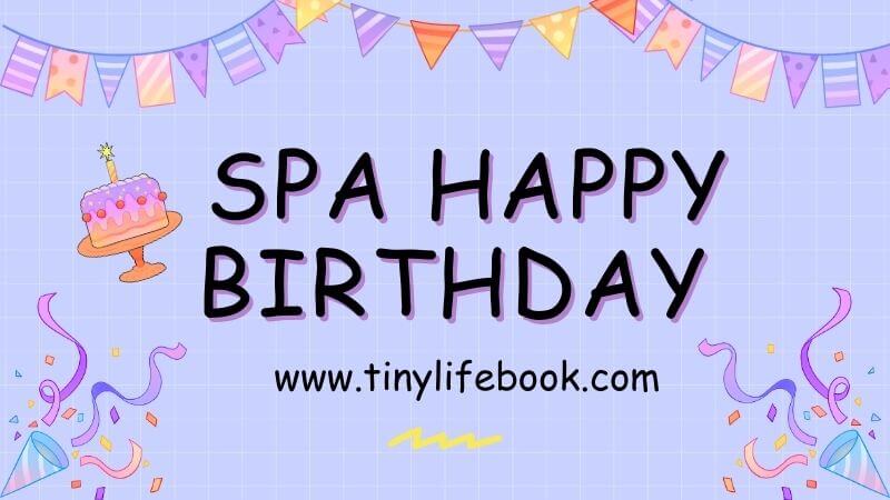 Spa Birthday Party