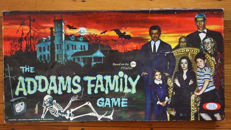 addams family board game