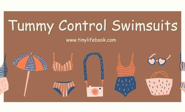 Tummy control swimsuits